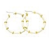 Lauren by Ralph Lauren Silver Hoop Earrings